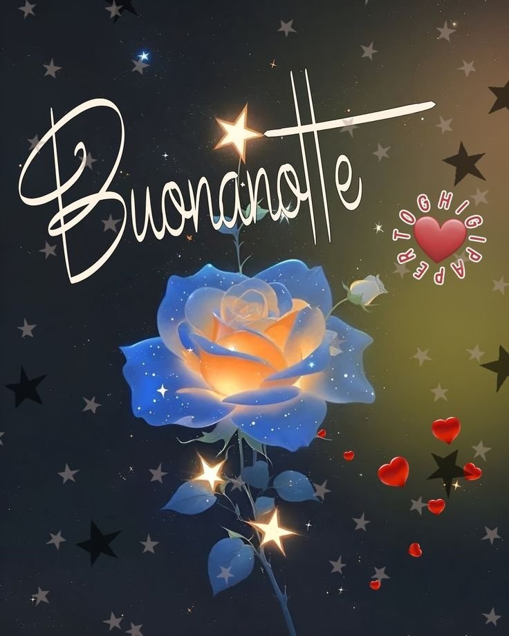 buonanotte bellissimi autunnali