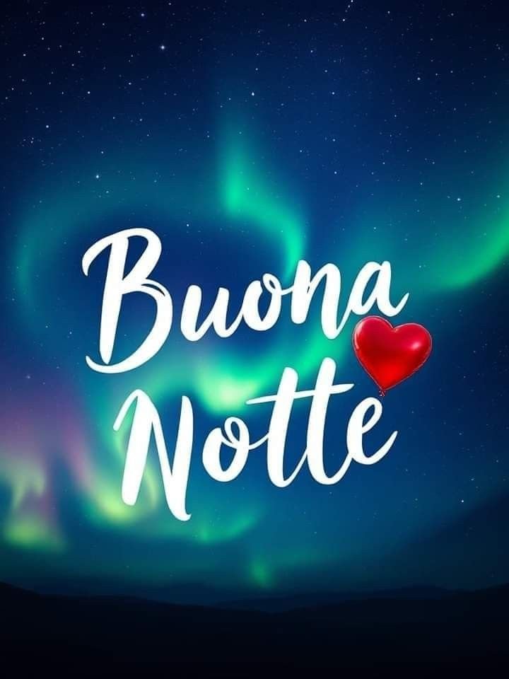 buonanotte e sogni bellissimi