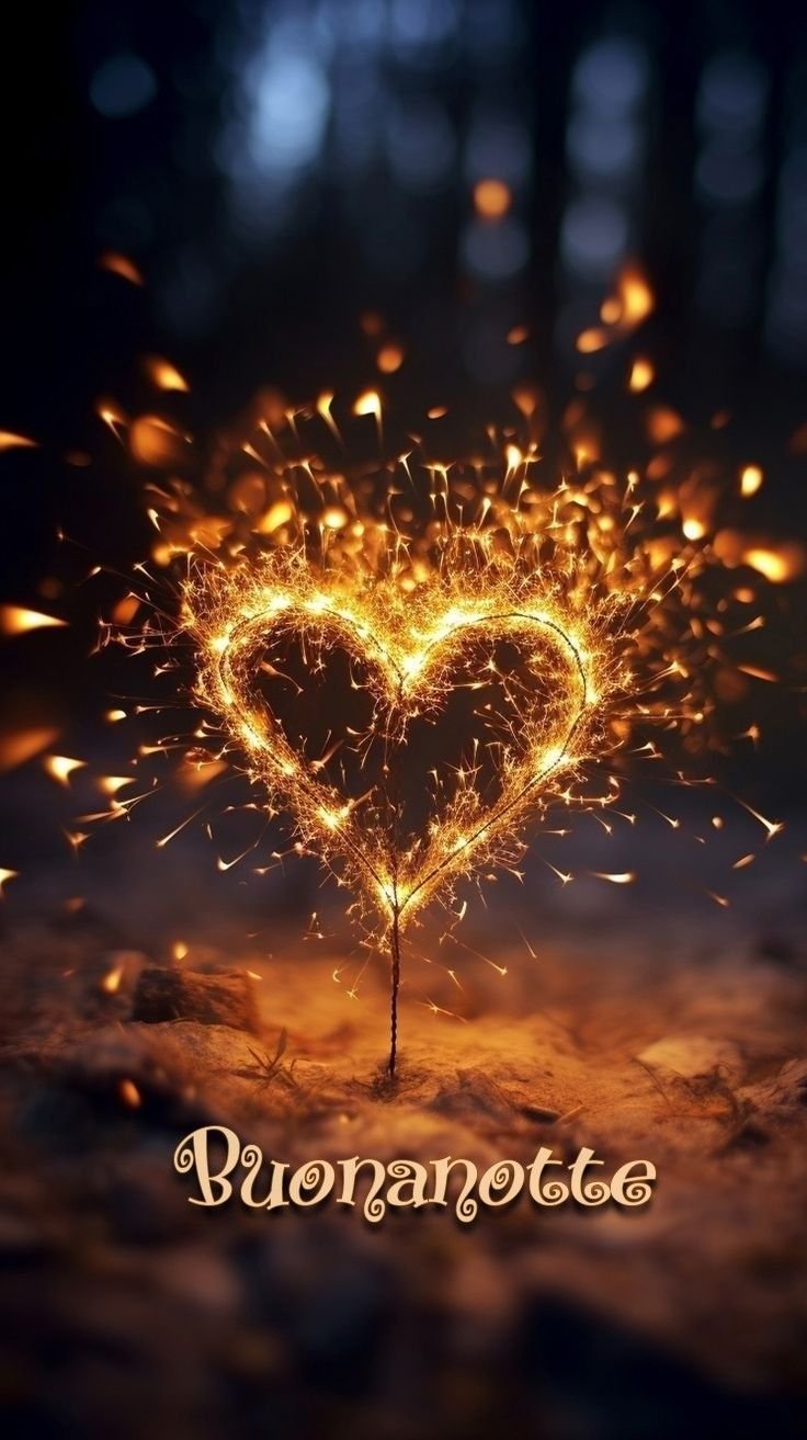cuore buonanotte immagini