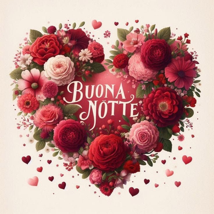 notte serena buonanotte a domani